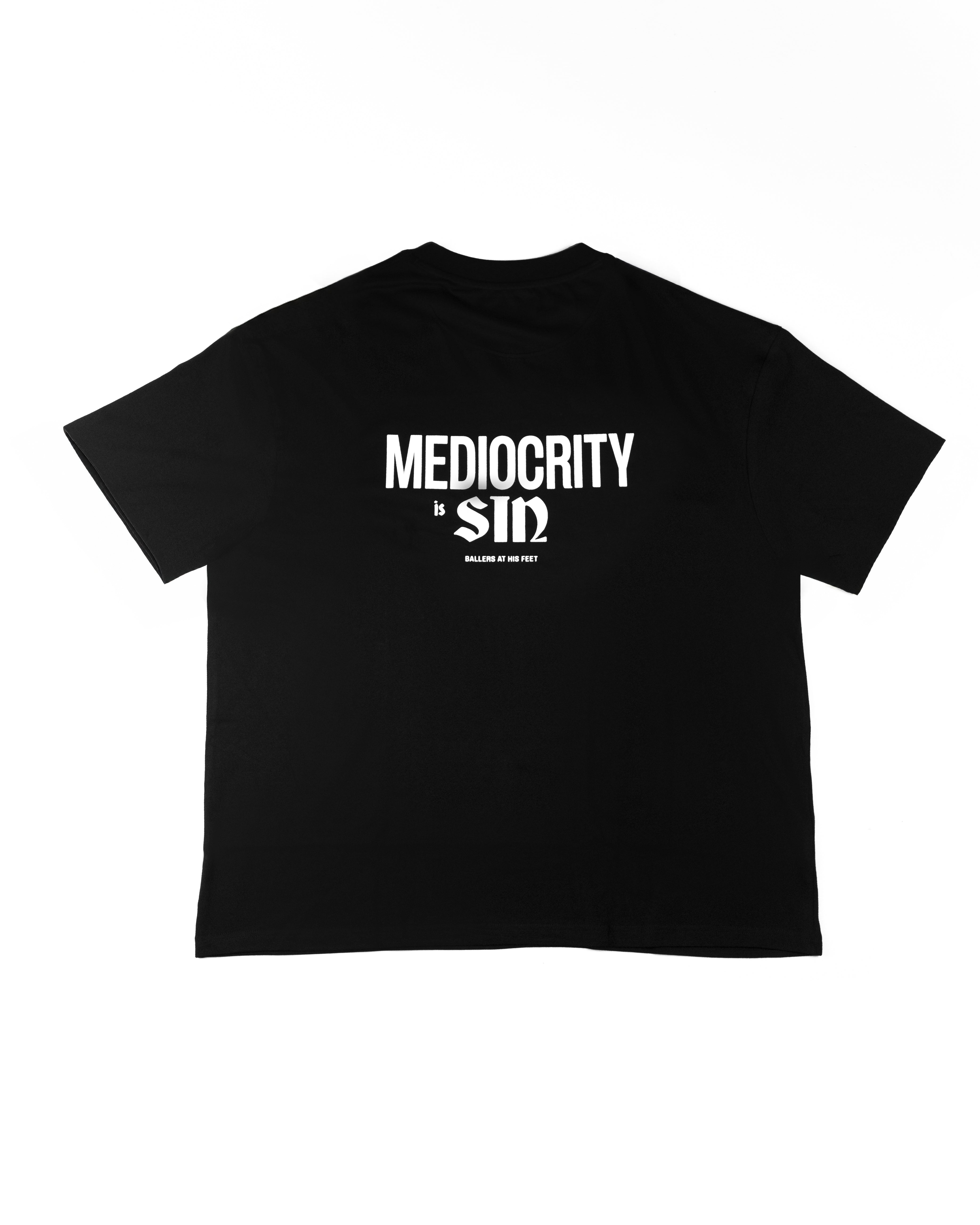 OVERSIZE Mediocrity is Sin  Tee